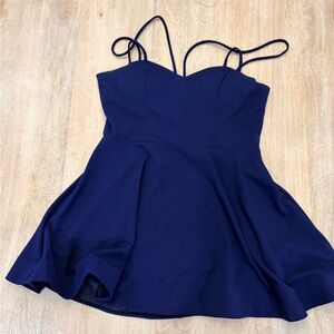 B Darlin Midnight Blue Dress